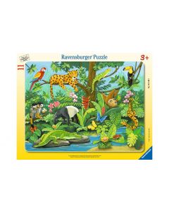 Ravensburger Kleinkinder Puzzle Tiere im Regenwald