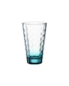 Leonardo Trinkglas Optic 300 ml, 6 Stück, Türkis