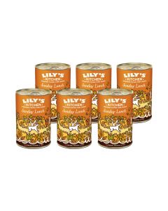 Lily's Kitchen Nassfutter Sunday Lunch, 6 x 400 g