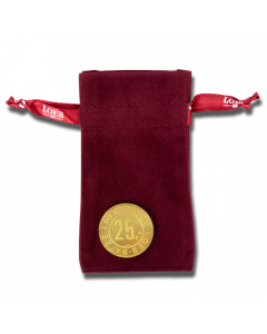 Loeb Batzen mit rotem"Samt-Säckli"
