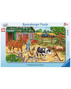 Ravensburger Puzzle Glückliches Bauernhofleben