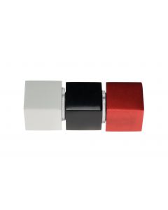 Sigel Haftmagnet SuperDym 3 x 11 mm Rot; Weiss; Schwarz. 3 Stück