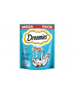 Dreamies Katzen-Snack mit Lachs, 4 x 180g