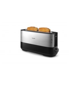 Philips Toaster Viva Collection HD2692/94 Silber Schwarz