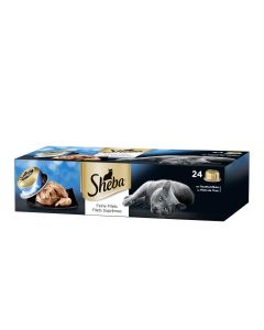 Sheba Katzen-Snack   Feine Filets mit Thunfischfilet 24x80g
