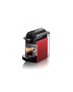 De'Longhi Nespressomaschine Pixie EN124 Rot/Schwarz
