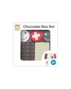 Spielba Holzspielwaren Spiel-Lebensmittel Schokoladen Set