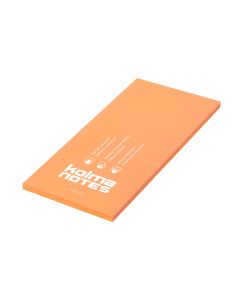 Kolma Notizzettel NOTES 99 x 210 mm Orange, 100 Blatt