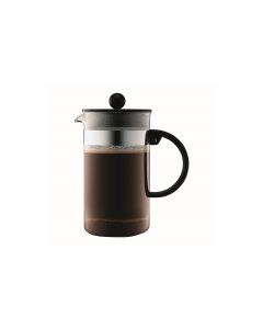 Bodum Kaffeebereiter Bistro Nouveau 1 l, Schwarz