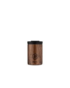 24 Bottles Thermobecher Travel Tumbler 0.35 l Sequoia Wood