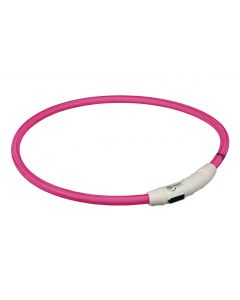 Trixie Leuchtring Safer Life L-XL pink
