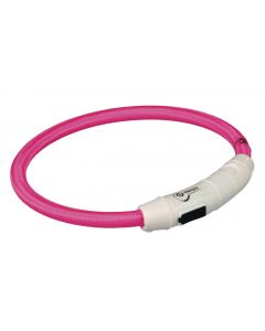 Trixie Leuchtring Safer Life XS-S pink